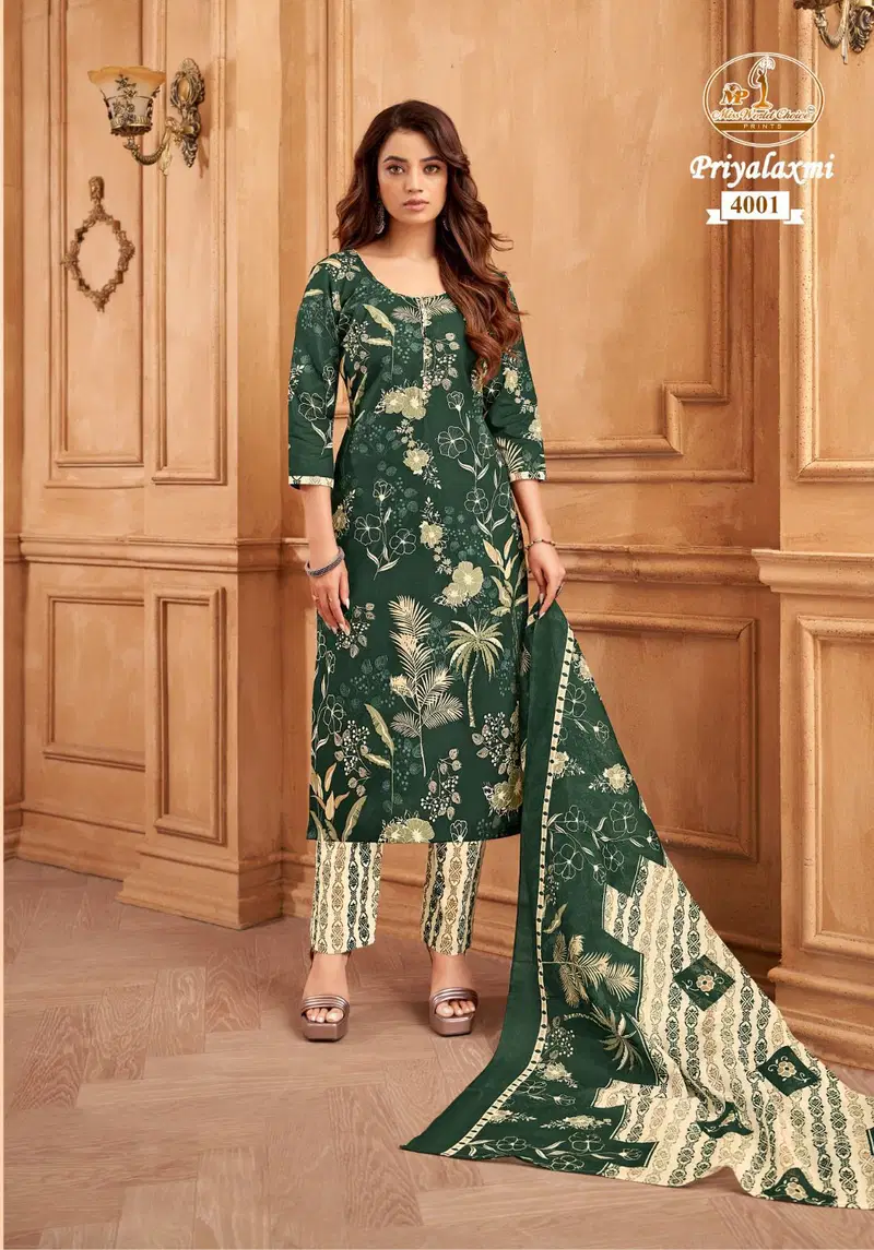 Priyalaxmi Vol 4 By Miss World Cotton Surat Kurti With Bottom Dupatta Wholesale Market